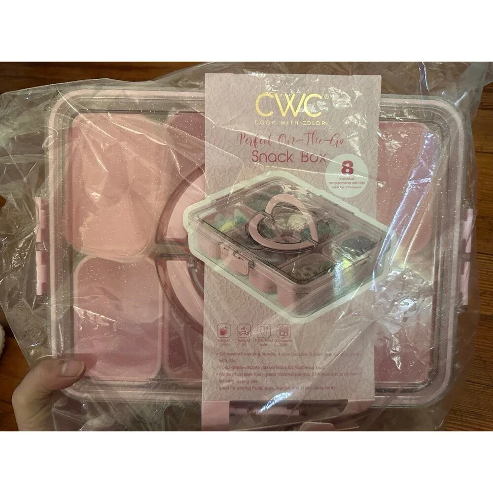 NEW pink snackle box